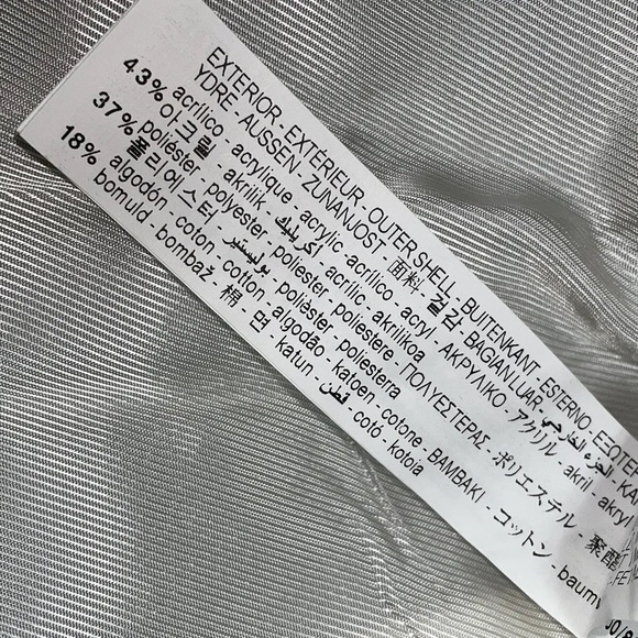 🆕(NWT) ZARA Bloggers Fav Green Tweed Double Breasted Cropped Blazer. Size XS - Picture 15 of 16